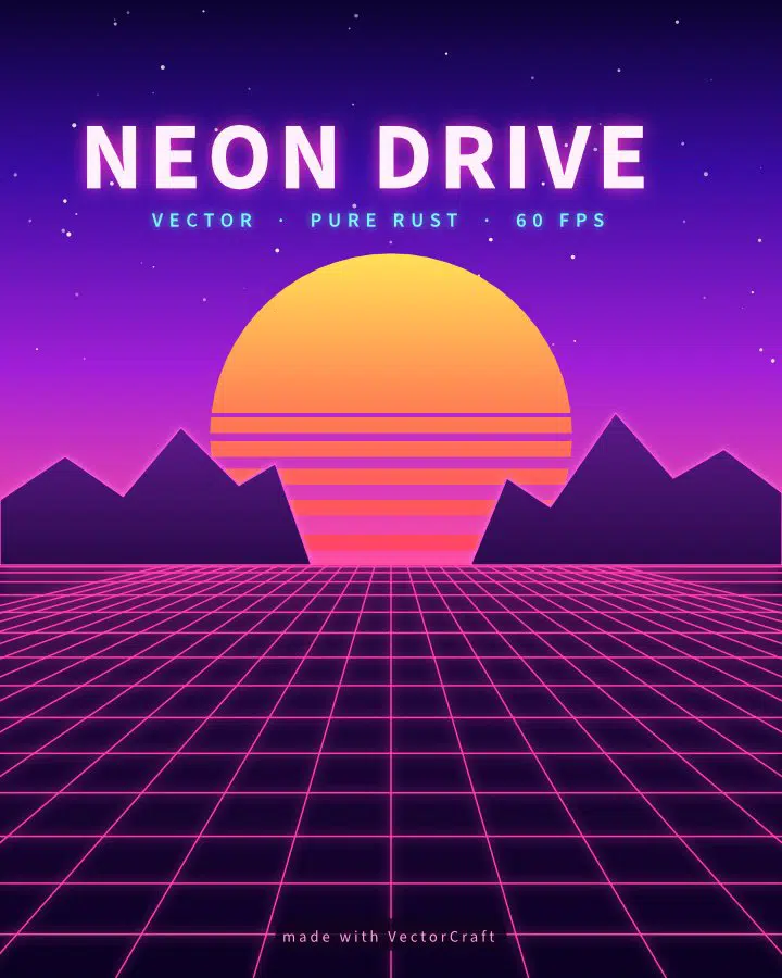 Neon Drive 海报